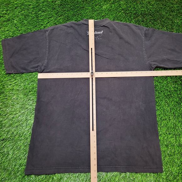 Vintage Y2K Rock Da Mic The-Grind T-Shirt XL Drop Shoulder MMA - Picture 8 of 13